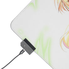 Load image into Gallery viewer, Is It Wrong to Try to Pick Up Girls in a Dungeon? RGB LED Mouse Pad (Desk Mat)