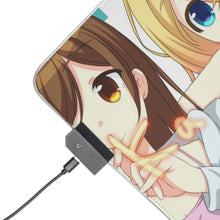 Load image into Gallery viewer, Rent-A-Girlfriend RGB LED Mouse Pad (Desk Mat)