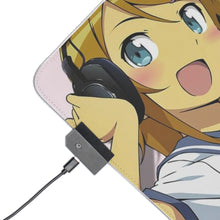 Load image into Gallery viewer, No my sister is not so cute RGB LED Mouse Pad (Desk Mat)