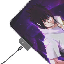 Load image into Gallery viewer, Sasuke and Naruto RGB LED Mouse Pad (Desk Mat)