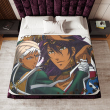 Load image into Gallery viewer, Black Butler Sherpa Blanket