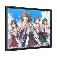 Load image into Gallery viewer, Anime Kantai Collection Canvas Framed Art Print
