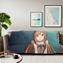 Load image into Gallery viewer, Asuna Yuuki Sherpa Blanket