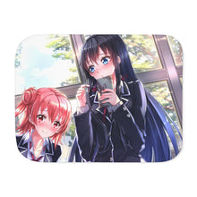 Load image into Gallery viewer, My Teen Romantic Comedy SNAFU Yukino Yukinoshita, Yui Yuigahama Sherpa Blanket