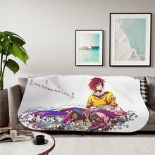 Load image into Gallery viewer, no game no life - the kings Sherpa Blanket
