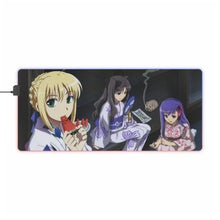 Load image into Gallery viewer, Fate/Stay Night RGB LED Mouse Pad (Desk Mat)