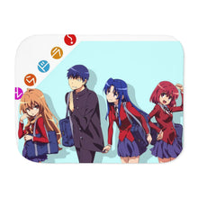 Load image into Gallery viewer, Toradora! Sherpa Blanket