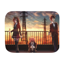 Load image into Gallery viewer, My Teen Romantic Comedy SNAFU Hachiman Hikigaya, Yukino Yukinoshita, Yui Yuigahama Sherpa Blanket