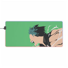 Load image into Gallery viewer, My Hero Academia Izuku Midoriya RGB LED Mouse Pad (Desk Mat)