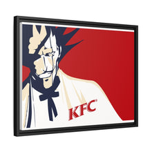 Load image into Gallery viewer, Kenpachi Fried Chicken Canvas Framed Art Print