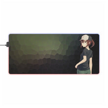 Load image into Gallery viewer, A Certain Scientific Railgun Mikoto Misaka RGB LED Mouse Pad (Desk Mat)