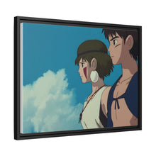 Load image into Gallery viewer, Ashitaka and San Canvas Framed Art Print