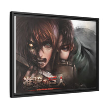 Load image into Gallery viewer, Shingeki no Kyojin - Eren/Titan Canvas Framed Art Print