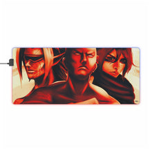Load image into Gallery viewer, Genos, Saitama and Sonic RGB LED Mouse Pad (Desk Mat)