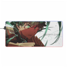 Load image into Gallery viewer, My Hero Academia Izuku Midoriya RGB LED Mouse Pad (Desk Mat)