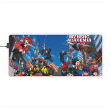 Load image into Gallery viewer, Formal Hero Academia RGB LED Mouse Pad (Desk Mat)