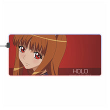 Load image into Gallery viewer, Spice And Wolf RGB LED Mouse Pad (Desk Mat)