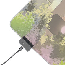 Load image into Gallery viewer, Anime Headphones RGB LED Mouse Pad (Desk Mat)