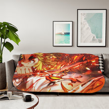 Load image into Gallery viewer, Anime Demon Slayer: Kimetsu no Yaiba Sherpa Blanket