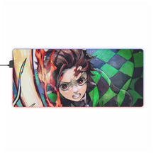 Load image into Gallery viewer, Demon Slayer: Kimetsu no Yaiba RGB LED Mouse Pad (Desk Mat)