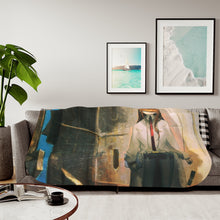 Load image into Gallery viewer, Makise Kurisu Sherpa Blanket