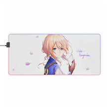 Load image into Gallery viewer, Violet Evergarden RGB LED Mouse Pad (Desk Mat)
