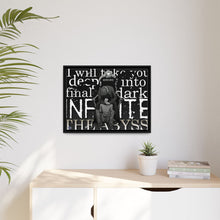 Load image into Gallery viewer, Anime Death Noter Canvas Framed Art Print