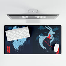 Load image into Gallery viewer, Mononoke Hime and Ashitaka Mouse Pad (Desk Mat)