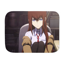Load image into Gallery viewer, Makise Kurisu Sherpa Blanket