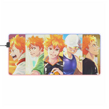 Load image into Gallery viewer, Shōyō Hinata RGB LED Mouse Pad (Desk Mat)