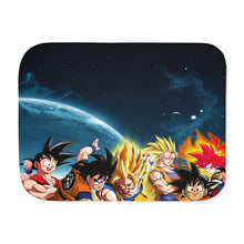 Load image into Gallery viewer, Anime Dragon Ball Sherpa Blanket