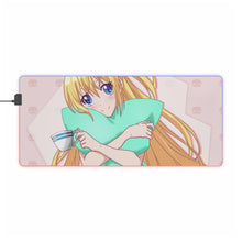 Load image into Gallery viewer, Nisekoi Chitoge Kirisaki RGB LED Mouse Pad (Desk Mat)