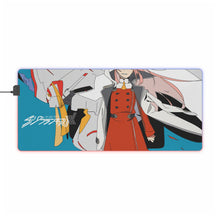 Load image into Gallery viewer, Zero Two, Strelizia RGB LED Mouse Pad (Desk Mat)