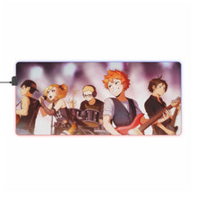 Load image into Gallery viewer, Haikyu!! RGB LED Mouse Pad (Desk Mat)