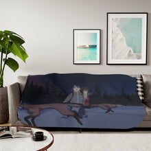 Load image into Gallery viewer, Anime ERASED Sherpa Blanket