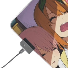 Load image into Gallery viewer, The Quintessential Quintuplets RGB LED Mouse Pad (Desk Mat)