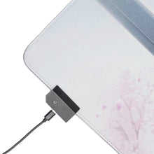 Load image into Gallery viewer, Kuzu No Honkai Hanabi Yasuraoka RGB LED Mouse Pad (Desk Mat)