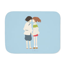 Load image into Gallery viewer, Anime Spirited Away Sherpa Blanket