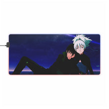 Load image into Gallery viewer, Darker Than Black Hei, Yin, Mao RGB LED Mouse Pad (Desk Mat)