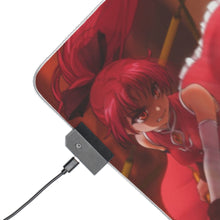 Load image into Gallery viewer, Puella Magi Madoka Magica Sayaka Miki RGB LED Mouse Pad (Desk Mat)