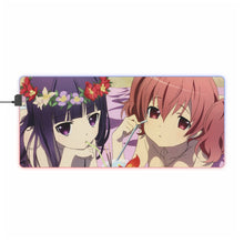 Load image into Gallery viewer, Inu × Boku SS RGB LED Mouse Pad (Desk Mat)