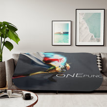 Load image into Gallery viewer, Saitama Sherpa Blanket