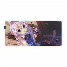 Load image into Gallery viewer, Is the Order a Rabbit? RGB LED Mouse Pad (Desk Mat)