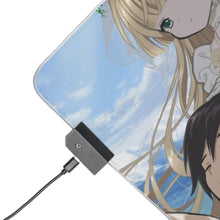 Load image into Gallery viewer, Victorique de Blois, Kazuya Kujo RGB LED Mouse Pad (Desk Mat)