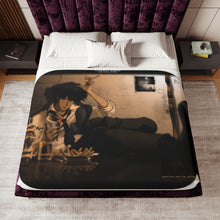 Load image into Gallery viewer, Anime Cowboy Bebopr Sherpa Blanket