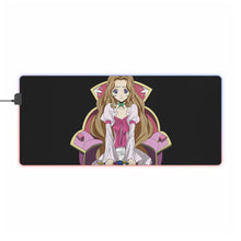 Load image into Gallery viewer, Code Geass Nunnally Lamperouge RGB LED Mouse Pad (Desk Mat)