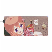 Load image into Gallery viewer, Is the Order a Rabbit? RGB LED Mouse Pad (Desk Mat)