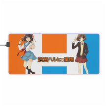Load image into Gallery viewer, The Melancholy Of Haruhi Suzumiya RGB LED Mouse Pad (Desk Mat)