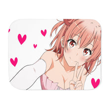 Load image into Gallery viewer, My Teen Romantic Comedy SNAFU Yui Yuigahama Sherpa Blanket
