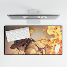 Load image into Gallery viewer, Portgas D. Ace Mouse Pad (Desk Mat)